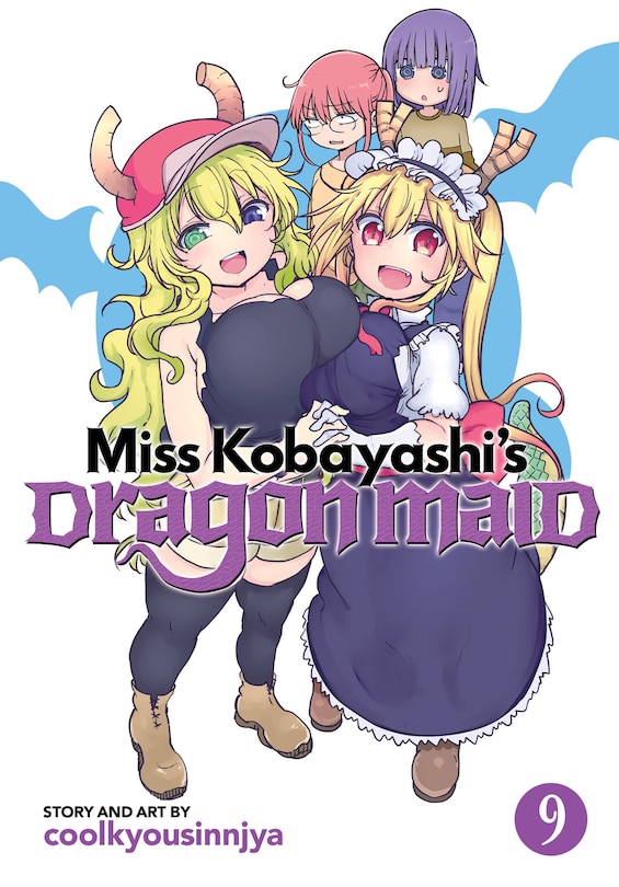 Front cover_Miss Kobayashi's Dragon Maid Vol. 9