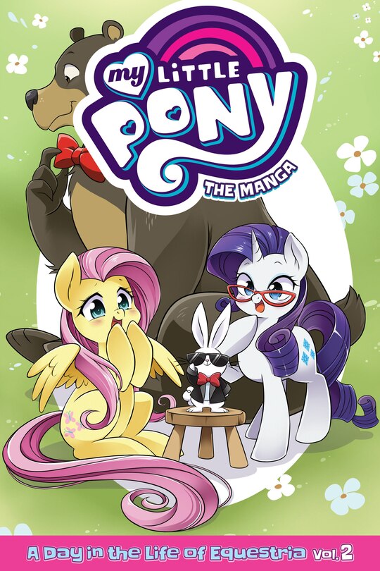 Front cover_My Little Pony: The Manga - A Day In The Life Of Equestria Vol. 2