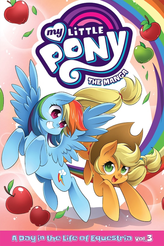 Front cover_My Little Pony: The Manga - A Day In The Life Of Equestria Vol. 3