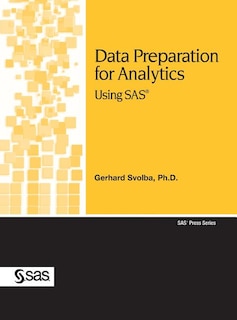 Front cover_Data Preparation For Analytics Using Sas