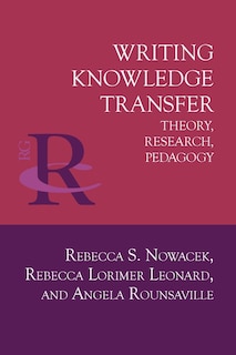 Front cover_Writing Knowledge Transfer