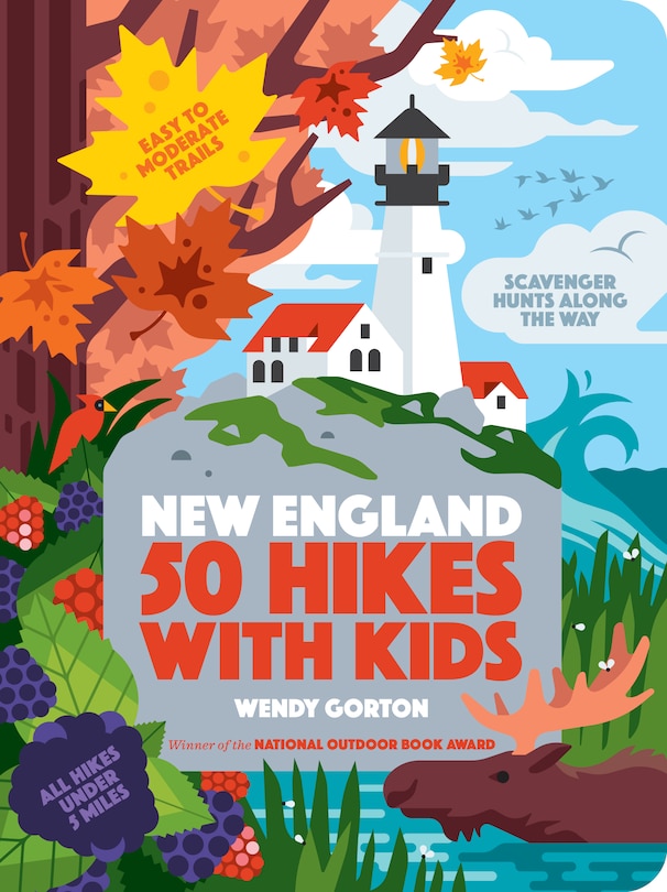 Front cover_50 Hikes With Kids New England