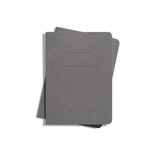 Shinola Journal, Paper, Plain, Urban Gray (3.75x5.5): Pack of 2
