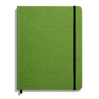 Shinola Journal, Soft Linen, Ruled, Artichoke (7x9)