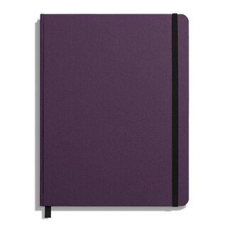 Shinola Journal, HardLinen, Ruled, Dark Purple (7x9)