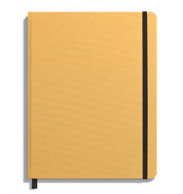 Shinola Journal, HardLinen, Ruled, Golden (7x9)