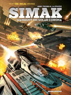 Front cover_Simak: Manhunt on Solar Corona