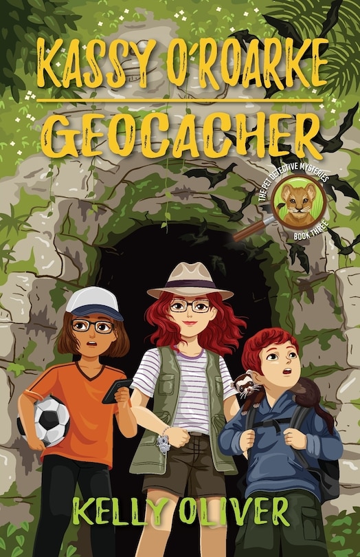 Front cover_Geocacher, A Fun-Filled Mystery for Kids
