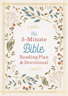 Couverture_The 5-Minute Bible Reading Plan and Devotional