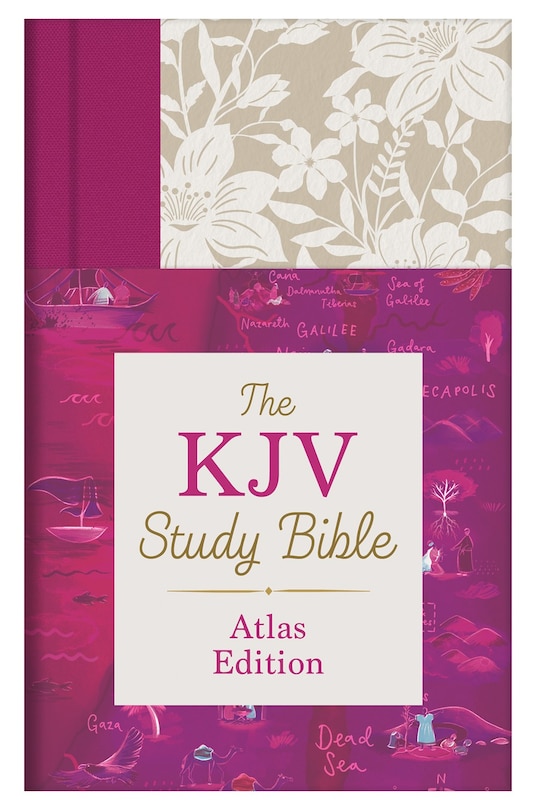 Front cover_The KJV Study Bible: Atlas Edition, Thumb Indexed [Wildflower Bouquet]