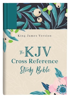 Front cover_The KJV Cross Reference Study Bible [Turquoise Floral]