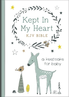 Front cover_Kept In My Heart Kjv Bible [hazel Woodland]