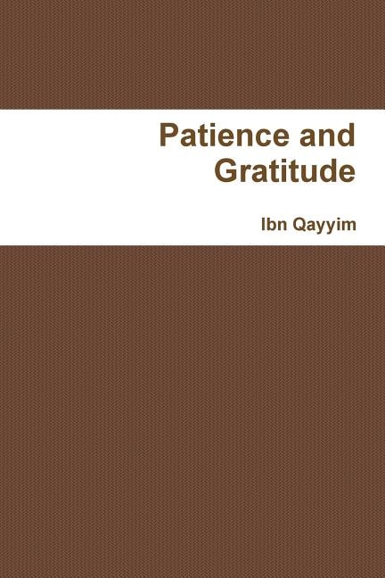 Patience and Gratitude