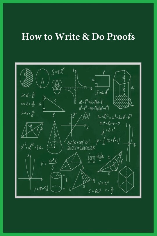 Front cover_How to Write & Do Proofs