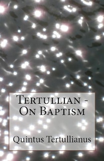 Couverture_On Baptism