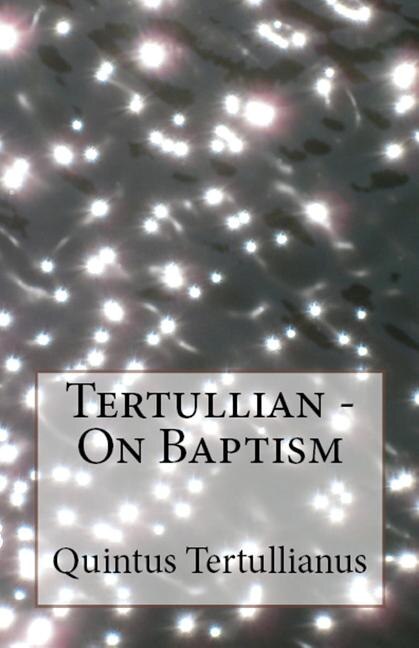 Couverture_On Baptism