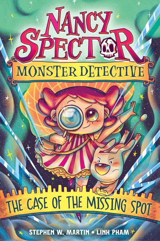 Front cover_Nancy Spector, Monster Detective: The Case of the Missing Spot (A Graphic Novel)