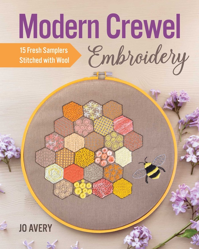 Front cover_Modern Crewel Embroidery