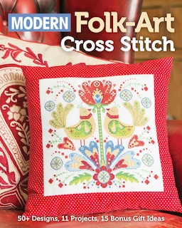 Front cover_Modern Folk-art Cross Stitch