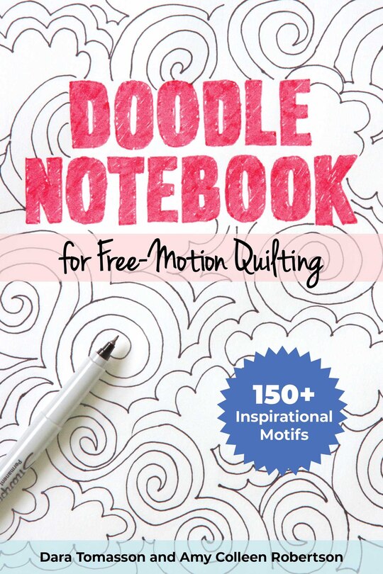 Front cover_Doodle Notebook For Free-motion Quilting