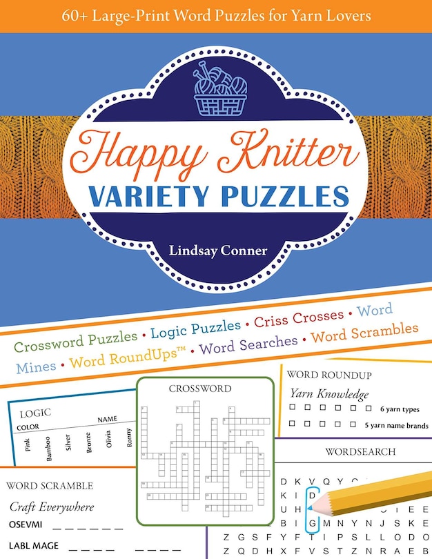 Couverture_Happy Knitter Variety Puzzles