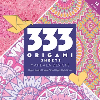 Front cover_333 Origami Sheets Mandala Designs