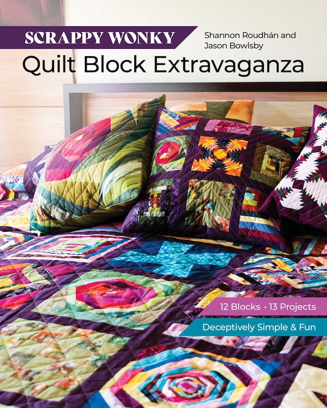 Couverture_Scrappy Wonky Quilt Block Extravaganza