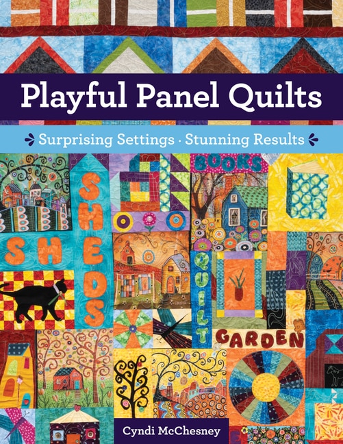 Front cover_Playful Panel Quilts