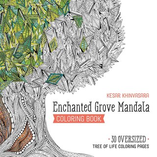 Couverture_Enchanted Grove Mandala Coloring Book