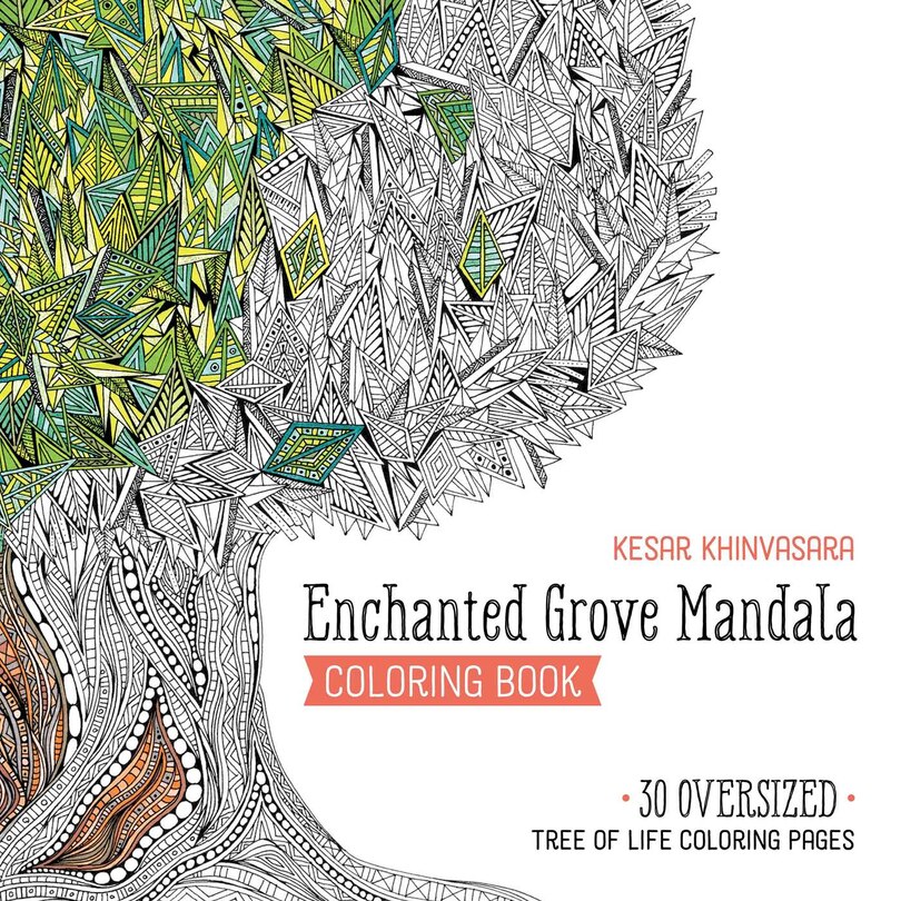 Couverture_Enchanted Grove Mandala Coloring Book