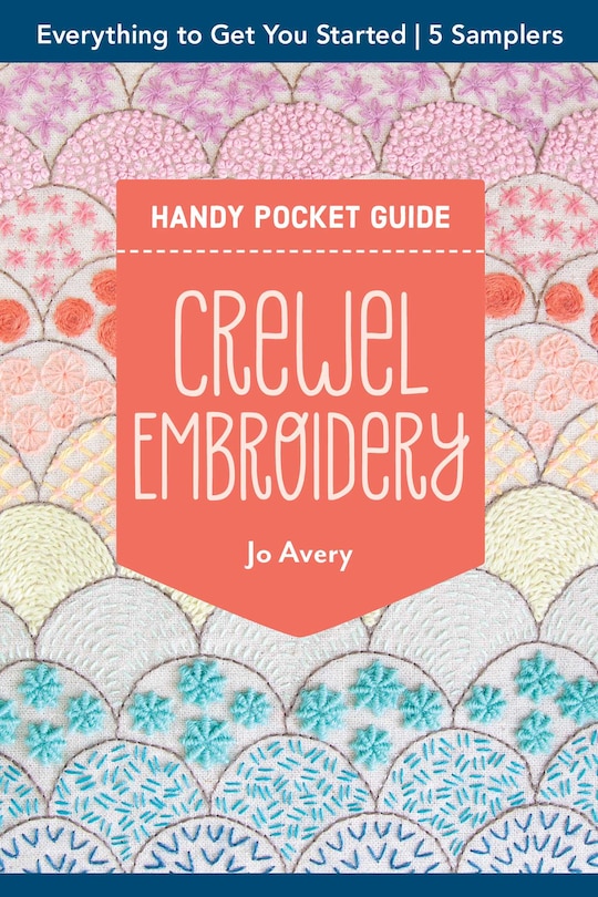 Front cover_Crewel Embroidery Handy Pocket Guide