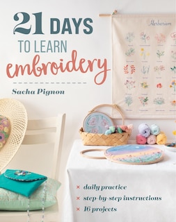 Front cover_21 Days to Learn Embroidery