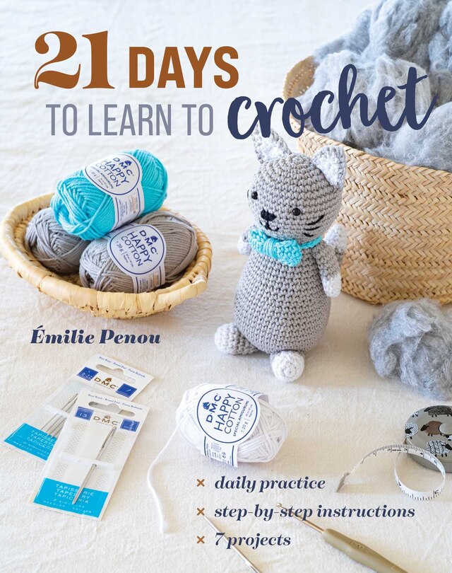 Couverture_21 Days to Learn to Crochet