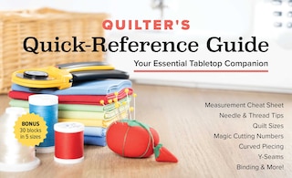 Front cover_Quilter's Quick-Reference Guide