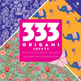Front cover_333 Origami Sheets Enchanting India Designs