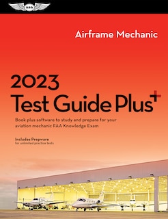 Couverture_2023 Airframe Mechanic Test Guide Plus