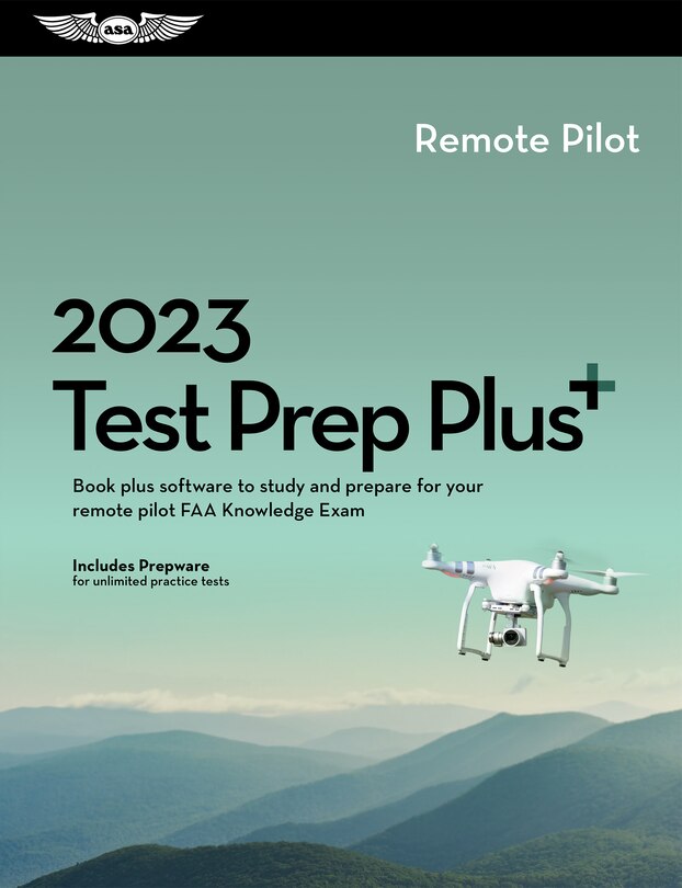Front cover_2023 Remote Pilot Test Prep Plus