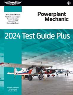 Couverture_2024 Powerplant Mechanic Test Guide Plus