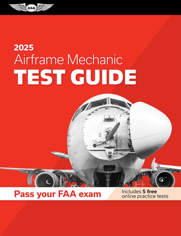 Couverture_Airframe Mechanic Test Guide 2025