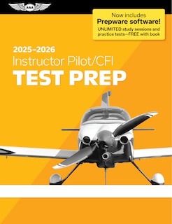 Couverture_Instructor Pilot/CFI Test Prep 2025-2026