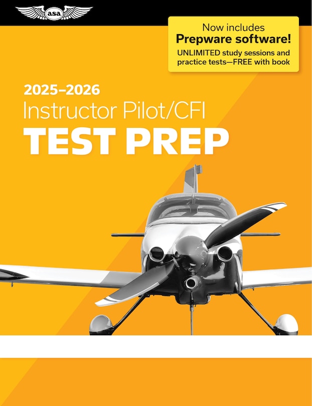 Couverture_Instructor Pilot/CFI Test Prep 2025-2026