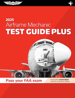 Couverture_Airframe Mechanic Test Guide Plus 2025