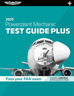 Couverture_Powerplant Mechanic Test Guide Plus 2025