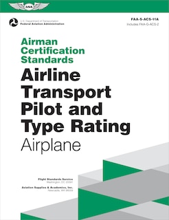 Front cover_Airman Certification Standards: Airline Transport Pilot and Type Rating - Airplane (2025)