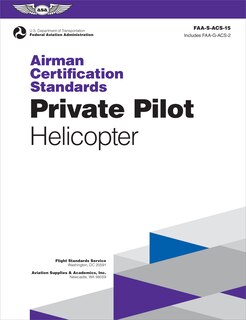 Front cover_Airman Certification Standards: Private Pilot - Helicopter (2025)