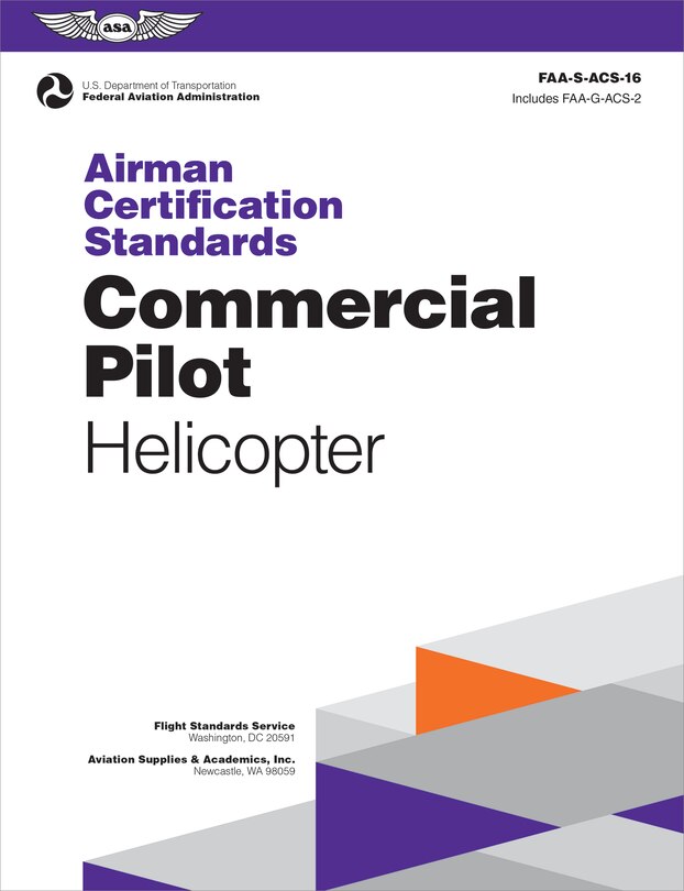 Couverture_Airman Certification Standards: Commercial Pilot - Helicopter (2025)