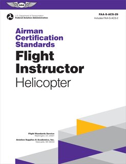 Front cover_Airman Certification Standards: Flight Instructor - Helicopter (2025)