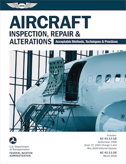 Front cover_Aircraft Inspection, Repair and Alterations (2025)