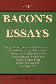 Front cover_Bacon's Essays