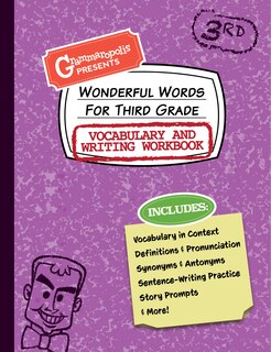 Front cover_Wonderful Words For Third Grade Vocabulary And Writing Workbook